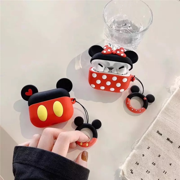 AirPod 1/2 Pro Mickey & Minnie Mouse Charging Case - Picture 3 of 16